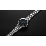 Orologio ORIS Aquis Date quadrante nero bracciale in acciaio 01 733 7792 4154-07 8 19 05P dettaglio 4