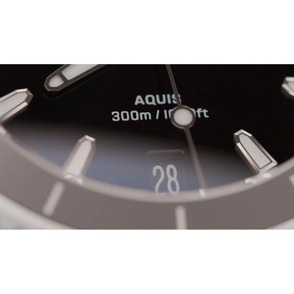 Orologio ORIS Aquis Date quadrante nero bracciale in acciaio 01 733 7792 4154-07 8 19 05P