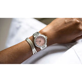 Orologio ORIS Aquis Date quadrante rosa bracciale in acciaio 01 733 7770 4158-07 8 18 05P