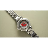 Orologio ORIS Aquis Date quadrante verde bracciale in acciaio 01 733 7770 4157-07 8 18 05P dettaglio 2