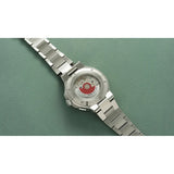 Orologio ORIS Aquis Date quadrante verde bracciale in acciaio 01 733 7787 4157-07 8 22 04PEB dettaglio 4