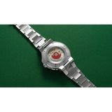 Orologio ORIS Aquis Date quadrante verde bracciale in acciaio 01 733 7789 4157-07 8 23 04PEB dettaglio 4