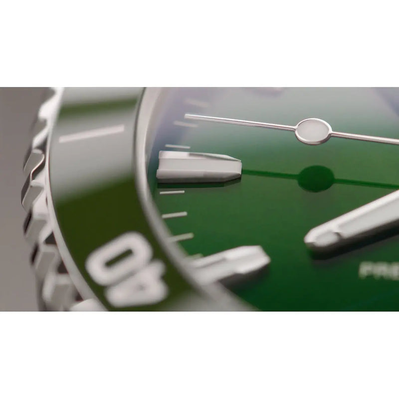 Orologio ORIS Aquis Date quadrante verde bracciale in acciaio 01 733 7789 4157-07 8 23 04PEB
