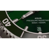 Orologio ORIS Aquis Date quadrante verde cinturino in gomma 01 733 7787 4157-07 4 22 37FC