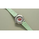 Orologio ORIS Aquis Date quadrante verde cinturino in gomma verde 01 733 7770 4157-07 4 18 67FC dettaglio 2
