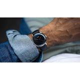 Orologio ORIS Artelier S quadrante nero cinturino in pelle nero 01 733 7762 4054-07 5 20 69FC dettaglio 2