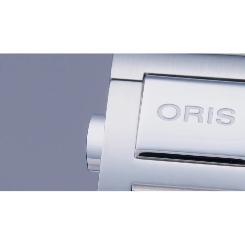 Orologio ORIS Big Crown Diamonds quadrante nero bracciale in acciaio 01 531 7797 4094-07 8 17 06