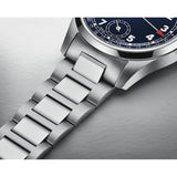 Orologio ORIS Big Crown Pointer Date quadrante blu bracciale in acciaio 01 403 7776 4065-07 8 19 06 dettaglio 2