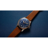 Orologio ORIS Big Crown Pointer Date quadrante blu cinturino in pelle marrone 01 754 7741 4365-07 5 20 58 dettaglio 3
