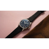Orologio ORIS Big Crown Pointer Date quadrante blu cinturino in pelle nero 01 403 7776 4065-07 5 19 11 dettaglio 2
