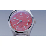 Orologio ORIS Big Crown Pointer Date quadrante rosso bracciale in acciaio 01 403 7799 4068-07 8 20 06