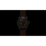 Orologio ORIS Big Crown Pointer Date quadrante rosso cinturino in pelle marrone 01 403 7799 4068-07 6 20 11FC dettaglio 3