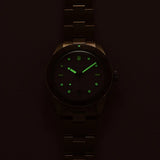 Orologio ORIS Divers Sixty-Five Cotton Candy quadrante rosa bracciale in bronzomarrone 01 733 7771 3158-07 8 19 15 dettaglio 3