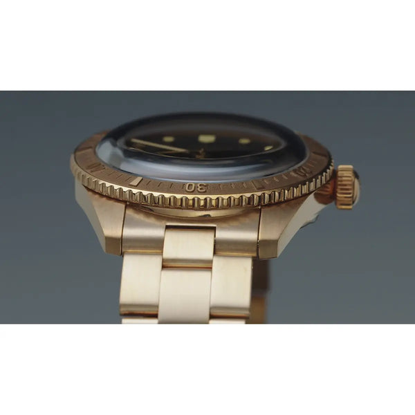 Orologio ORIS Divers Sixty-Five Date quadrante nero bracciale in bronzomarrone 01 733 7771 3154-07 8 19 15
