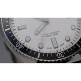 Orologio ORIS Divers Social Club Guangzhou quadrante bianco cinturino in pelle nero 01 733 7707 4051 OSC-GZH-Set