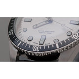Orologio ORIS Divers Social Club Hong Kong quadrante bianco cinturino in pelle nero 01 733 7707 4051 OSC-HKG-Set