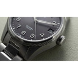 Orologio ORIS ProPilot Big Crown Big Date quadrante grigio bracciale in acciaio 01 751 7761 4063-07 8 20 08P dettaglio