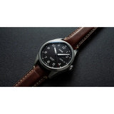 Orologio ORIS ProPilot Big Crown Big Day Date quadrante nero cinturino in pelle marrone 01 752 7760 4164-07 5 22 07LC dettaglio 3