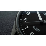 Orologio ORIS ProPilot Big Crown Big Day Date quadrante nero cinturino in pelle marrone 01 752 7760 4164-07 5 22 07LC dettaglio