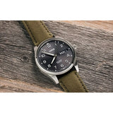 Orologio ORIS ProPilot Big Crown Big Day Date quadrante nero cinturino in tessuto verde 01 752 7760 4063-07 3 22 02LC dettaglio 4