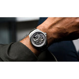 Orologio ORIS ProPilot X Calibre 115 quadrante grigio bracciale in titanio 01 115 7759 7153-Set7 22 01TLC dettaglio
