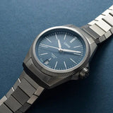 Orologio ORIS ProPilot X Calibre 400 quadrante blu bracciale in titanio 01 400 7778 7155-07 7 20 01TLC dettaglio 4