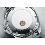 Orologio ORIS ProPilot X Miss Piggy quadrante rosso bracciale in acciaio 01 531 7796 4158-07 8 17 05LC dettaglio 2