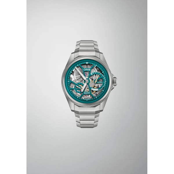 Orologio ORIS ProPilot X Year of the Snake quadrante verde bracciale in titanio 01 115 7759 7117-Set dettaglio 2
