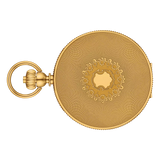Orologio da Tasca Meccanico Tissot con Cassa in Acciaio Dorato Quadrante Bianco T8674053901300 Coperchio