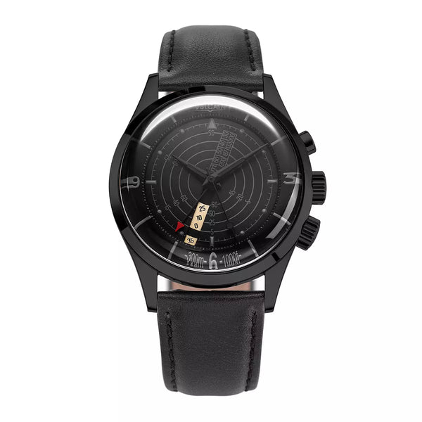 Vulcain Nautical Heritage Total Black 100952SA08.BAC101 Manuale 100952SA08.BAC101 con bracciale Nero liscio