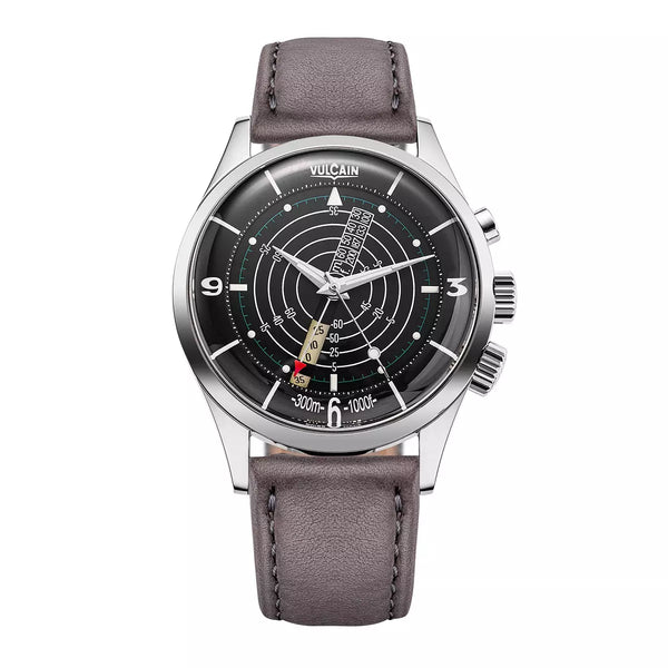 Vulcain Nautical Heritage Nero Bianco 101252SB08.BAC113 Manuale 101252SB08.BAC113 con bracciale Grigio
