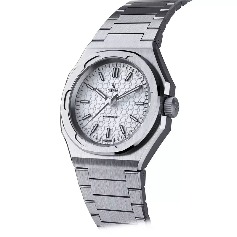 Orologio Yema Urban Traveller Bianco YWTR23-FMS