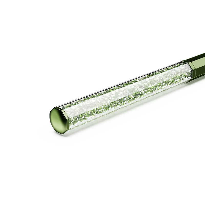 SWAROVSKI Penna da Donna Crystalline Ottagonale Placcatura Verde con Cristalli Verdi 5669934 Dettaglio
