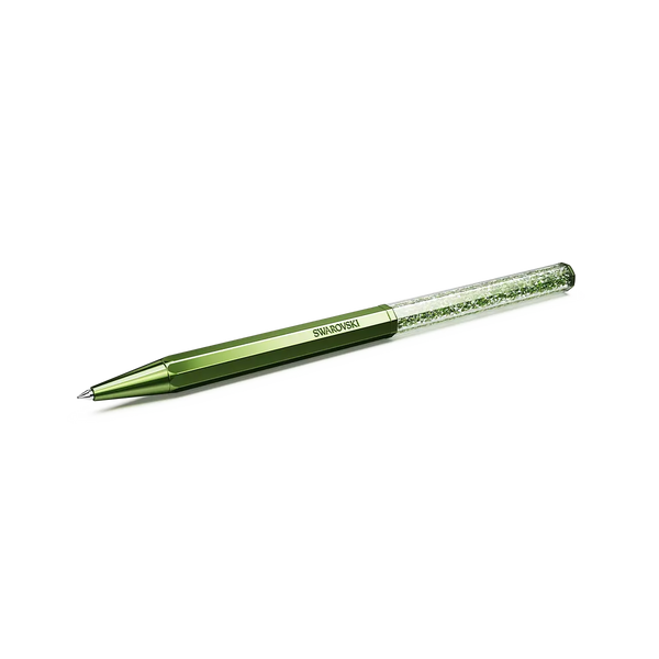 SWAROVSKI Penna da Donna Crystalline Ottagonale Placcatura Verde con Cristalli Verdi 5669934
