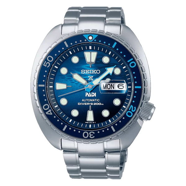 SEIKO Prospex PADI Diver Automatico The Great Blue SRPK01K1