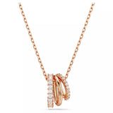 Swarovski Collana Hyperbola Rosé con Pendente 5701494