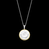Collana TI SENTO con ciondolo segno zodiacale Sagittario in argento madreperla e zirconi 6826SA Variante