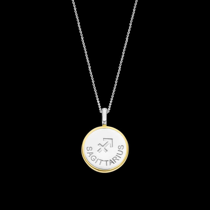 Collana TI SENTO con ciondolo segno zodiacale Sagittario in argento madreperla e zirconi 6826SA Variante