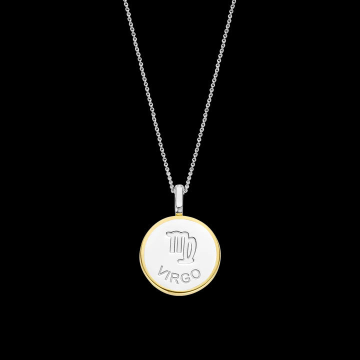 Collana TI SENTO con ciondolo segno zodiacale Vergine in argento madreperla e zirconi 6826VI Variante