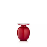 Vaso Salviati Lido Amaranti Small 21 cm Rosso in Vetro Soffiato di Murano SV20403