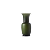 VENINI Vaso Opalino Grande Verde Mela Sabbiato in Vetro Soffiato di Murano 706.24 Variante