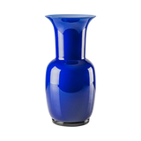 vaso venini opalino grande color zaffiro in vetro soffiato di Murano 706.24