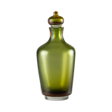 VENINI Bottiglia Incisa Verde in Vetro Soffiato di Murano 722.20