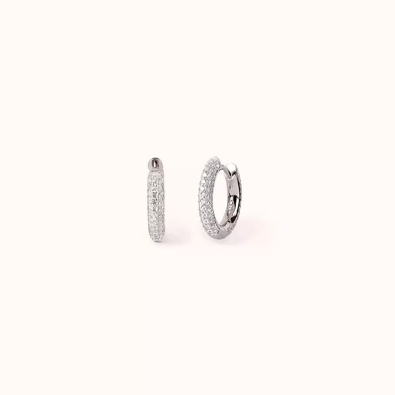 Orecchini A Cerchio In Argento 925 Con Ciondolo Furetto – Gioiello Originale Per Amanti Dei Furetti, Regalo Per Donne