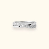 Anello Soulmate in Oro Bianco e Diamanti