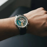 Orologio Bulova Accutron Spaceview 314 26A211 indossato