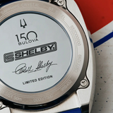 Orologio Bulova Cronografo Shelby Racing 150th Anniversario dettaglio fondello