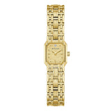 Bulova Goddess of Time Sophia orologio donna quadrante dorato Denchu con diamante, bracciale acciaio IP gold 97P184