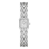 Bulova Goddess of Time Sophia orologio donna acciaio quadrante grigio Denchu con diamante bracciale intrecciato 96P263