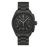 Bulova Lunar Pilot Black Hole Limited Edition cronografo nero opaco con quadrante nero e bracciale acciaio nero 98A335